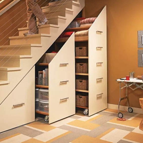 空间装修设计，让楼梯间也可以变成房间  
