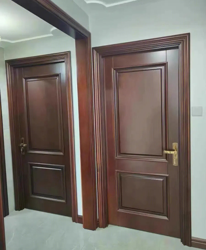 南京新房装修，用实木门VS实木复合门
